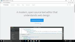 Brackets - A modern, open source code editor for Windows