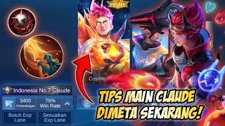 3400 MATCH! RAHASIA GW TETAP MAIN CLAUDE WALAUPUN SUDAH TIDAK META! | TOP GLOBAL CLAUDE - MLBB