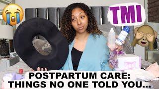 Postpartum Care: Things No One Told You! My TMI Experience