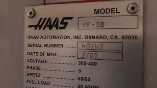 2005 HAAS VF 3B Stock #1282