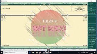 Tally ERP 9 GST TDL 2019