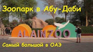 Зоопарк Al Ain Zoo в Абу-Даби. Самый большой Сафари-зоопарк в Эмиратах.