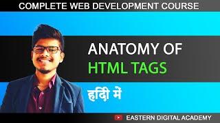 Anatomy of HTML tags Explained in Hindi