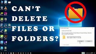 How to Delete Undeletable Files & Folders in Windows