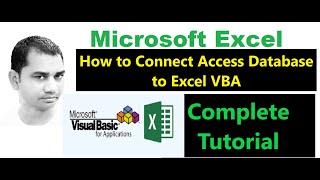Creating Excel Connection to Access Database | How to Connect Excel to Access Database using VBA |