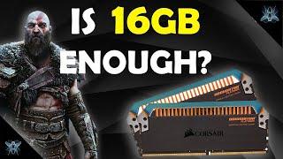 Gaming with 16GB RAM vs 32GB