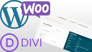 How to design checkout process with divi