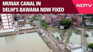 Delhi Munak | Repair Works In Munak Canal Done, Water To Reach Dwarka Soon