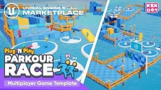 Parkour Race - Multiplayer Parkour Party Game Template - By Kekdot | Unreal Engine 5 Marketplace