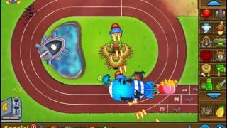 Bloons Tower Defense 5 Sprint Track Hard Rounds 1-85 No Lives Lost NLL