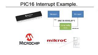 PIC Interrupt Example | MikroC PIC Interrupt Code.