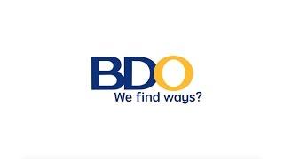 BDO "We Find Ways"? by John Vincent Labata