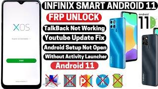 All Infinix Smart Android 11 FRP Bypass 2024 | Infinix Smart|X688B/X657B/X6611B/X6511E |Without Pc