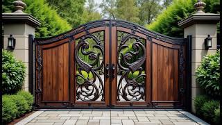 The Most Beautiful Gate Designs | Masterpieces in Metal and Wood