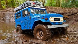 Toyota FJ40 Mud & Trail Run Off Road - Scale RC Crawler