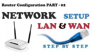 How to Setup/Configure Network Settings LAN/WAN on TP Link Router