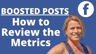 BOOSTED Posts on Facebook Metrics