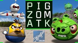 Pig Zombies - Angry Birds Parody - After Pig Portal Problems