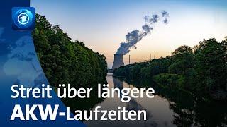 Energiekrise: Streit über längere Laufzeiten für AKW