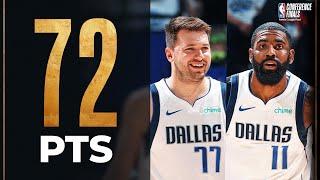 Luka Doncic (36 PTS) & Kyrie Irving (36 PTS) PROPEL The Mavericks To The NBA Finals! 