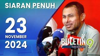 Siasatan Terhadap Kes Simbah Asid Faisal Halim Masih Berterusan | Buletin TV9, 23 November 2024