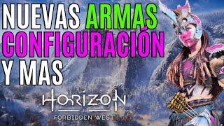  HORIZON FORBIDDEN WEST agrega NEW GAME + / NUEVAS ARMAS y más (Horizon Forbidden West 1.16)