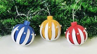 DIY || Christmas Decorations Ideas || P2 - Làm Quả Châu || Cách Làm Đồ Trang Trí Noel Handmade