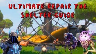 how to build the perfect repair the shelter mission for stw 160 missions in 2024!!!