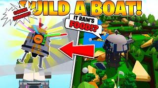 Cloudy with a Chance of Meatballs in Build A Boat For Treasure!!