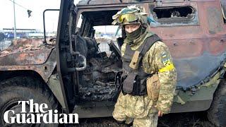 Fighting on streets of Kharkiv after Russian tanks enter Ukrainian city