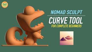 Don't Sleep on this tool!! Nomad Sculpt 1.78 Quick Tutorial: Curve Repeater