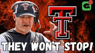 Red Raiders STAY HOT | Texas Tech is the MOST AGGRESSIVE team in the transfer portal