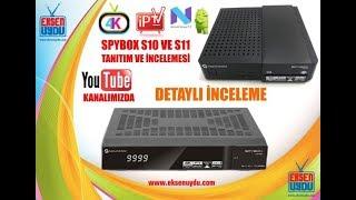 Spybox S10 ve Spybox S11 Tanıtım ve Detaylı İnceleme Karşılaştırma Videosu - Eksen Uydu Sistemleri