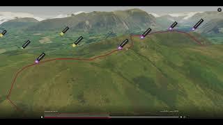 Low Fell and Fellbarrow, Western Lake District - 3D fly-through