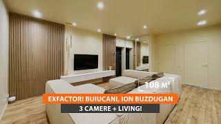 Apartament de vânzare 3 camere+living. Exfactor, Buiucani, str. Ion Buzdugan | Acces Imobil