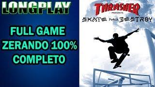 Longplay Thrasher: Skate and Destroy [PS1] Full Game Zerando 100% Completo