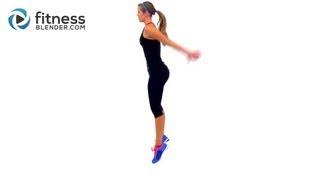 Can You HIIT like a Girl Round 2 - 28 Minute Fat Burning Cardio HIIT Workout Challenge