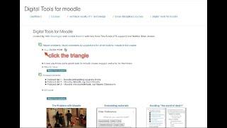 Digital tools for Moodle (embedded 3rd party applications, mostly with Generico)