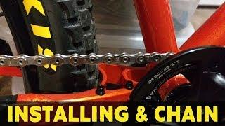 How to install a bike chain on your mountain bike