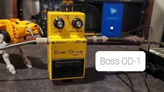 Boss OD-1 Overdrive Demo