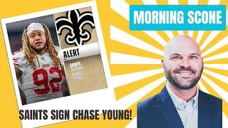 Saints Sign Chase Young! | LSU vs UNT n NIT