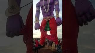 The biggest Ravan|| बहुत बड़ा रावण|| #shorts #youtubeshorts