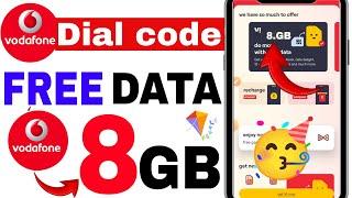 Vi 8GB free data code | Vi free data 2024 | Vi free data new code 2024 | Voda free data offer 2024