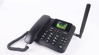 LTE HD Voice Wireless Dual SIM GSM Landline Phone Color Display