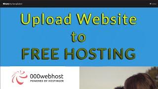 Free domain and hosting 2022 | Host Website on 000webhost