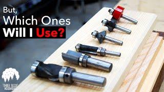 5 MOST USED Router Bits | Woodworking Tips