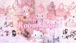  MY PINK + GIRLY ROOM TOUR  gyaru, kawaii, pinterest inspired ‪‪room