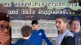 HE ASKED OUT HIS CRUSH AND THIS HAPPENED!!! VLOG