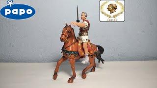 Papo Historicals Ceasar (39804) and his Horse (39805) Figures Review!
