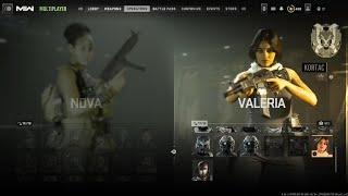 Call of Duty Modern Warfare 2 Season 3 All Valeria Operator Skins